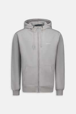 BASIC HOODED ZIP VEST