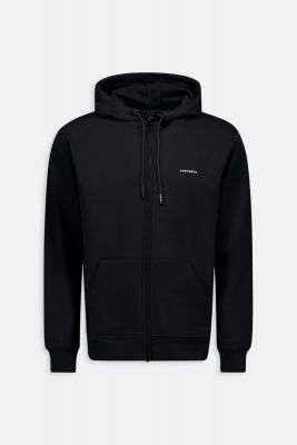 BASIC HOODED ZIP VEST