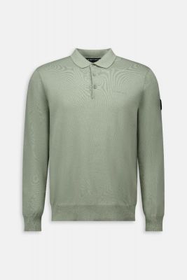 KNITWEAR LONGSLEEVE POLO 