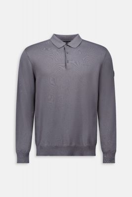 KNITWEAR LONGSLEEVE POLO 