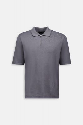 KNITTED POLO ZIP