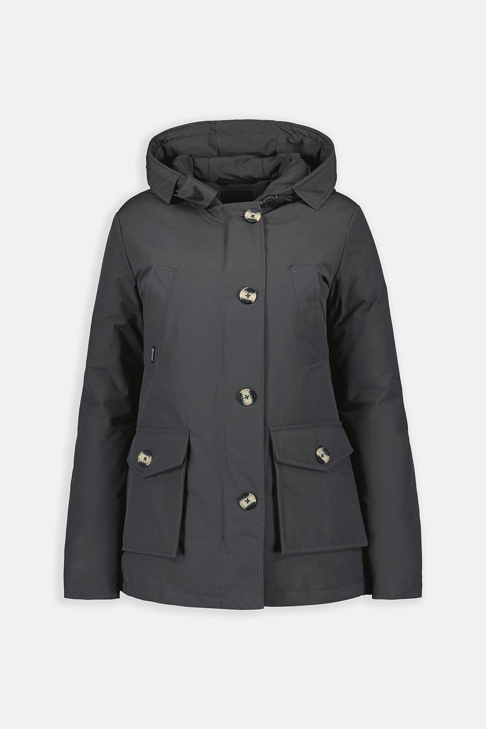 als je kunt Zilver smal 4 POCKET PARKA