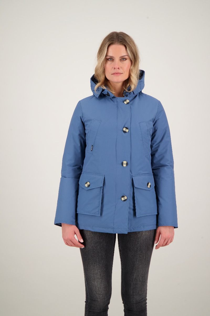 airforce pocket parka herringbone