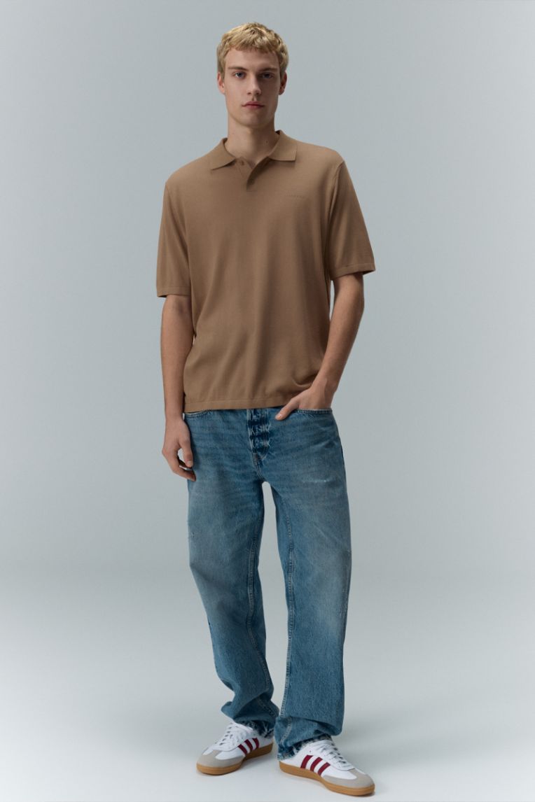 KNITTED POLO SHIRT