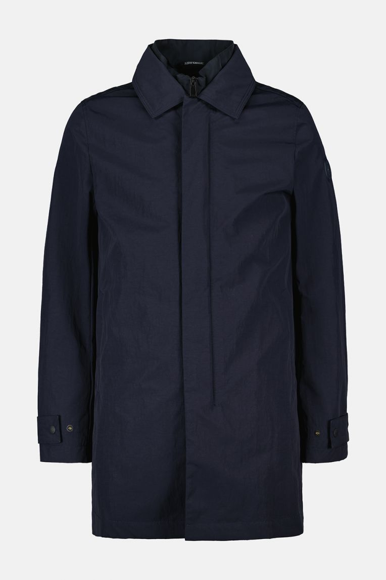 CRINKLE TRENCHCOAT