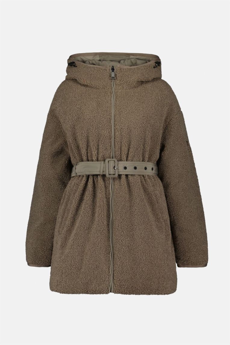 REVERSIBLE TEDDY JACKET