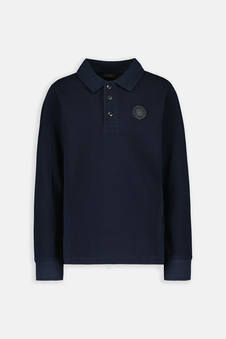 AIRFORCE LONGSLEEVE POLO