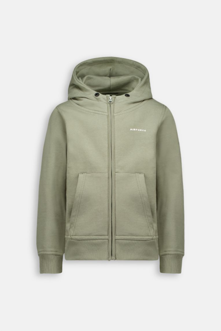 BASIC HOODED ZIP VEST