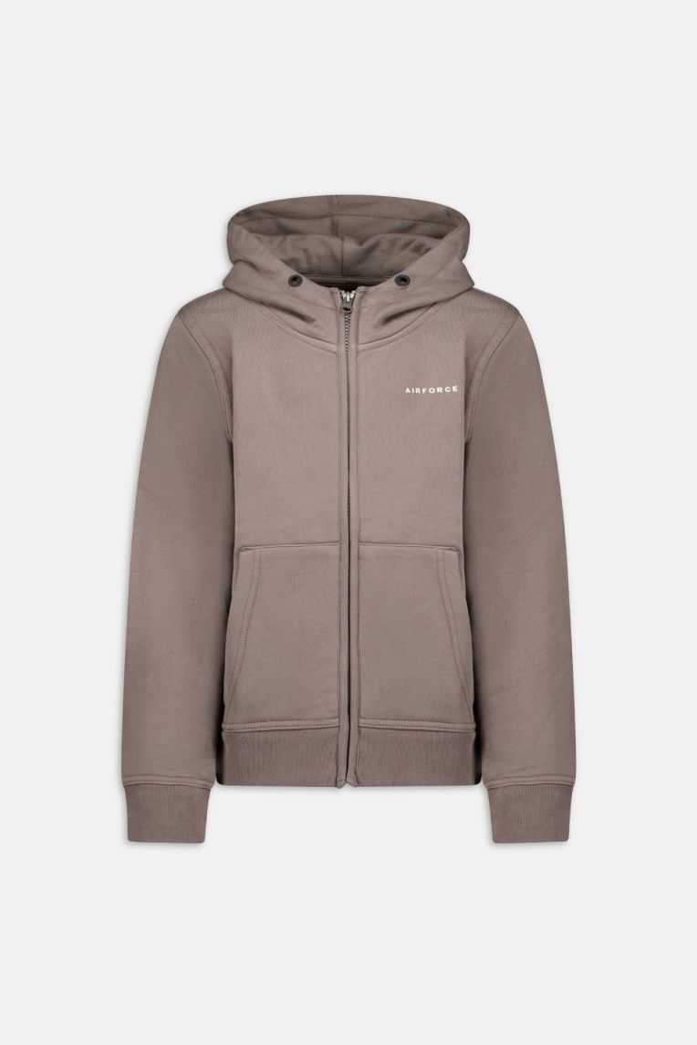 BASIC HOODED ZIP VEST