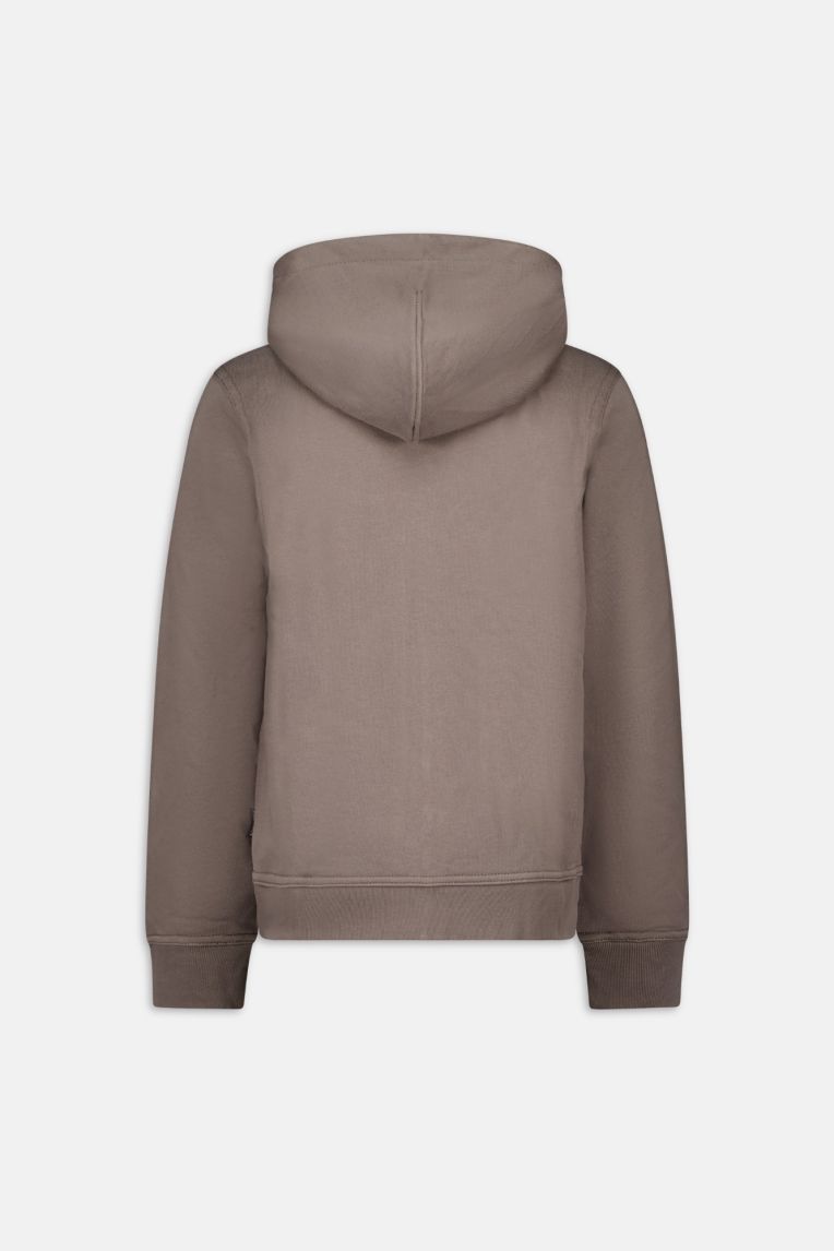 BASIC HOODED ZIP VEST