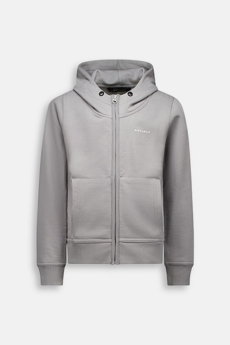 BASIC HOODED ZIP VEST