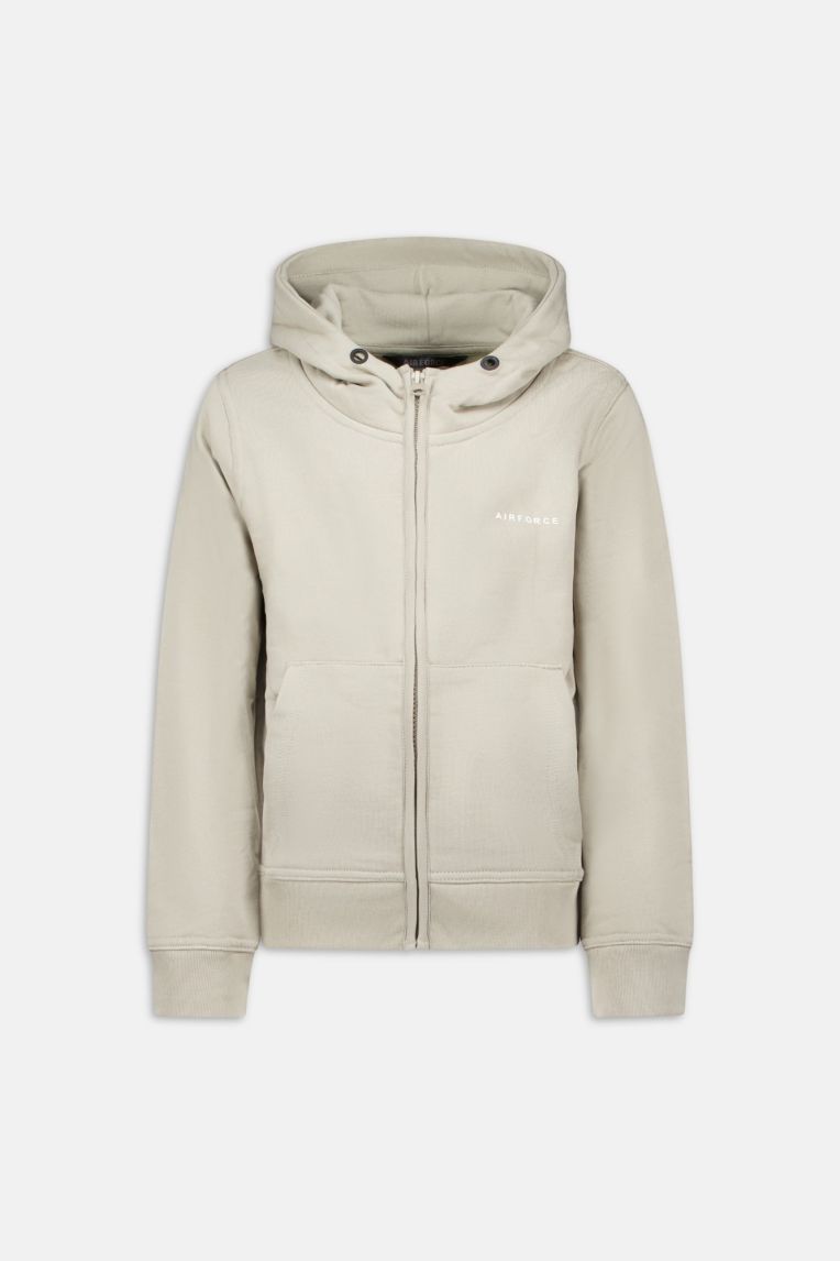 BASIC HOODED ZIP VEST