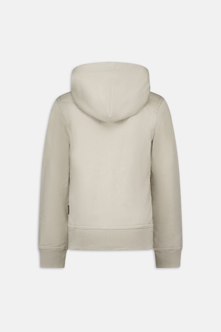 BASIC HOODED ZIP VEST