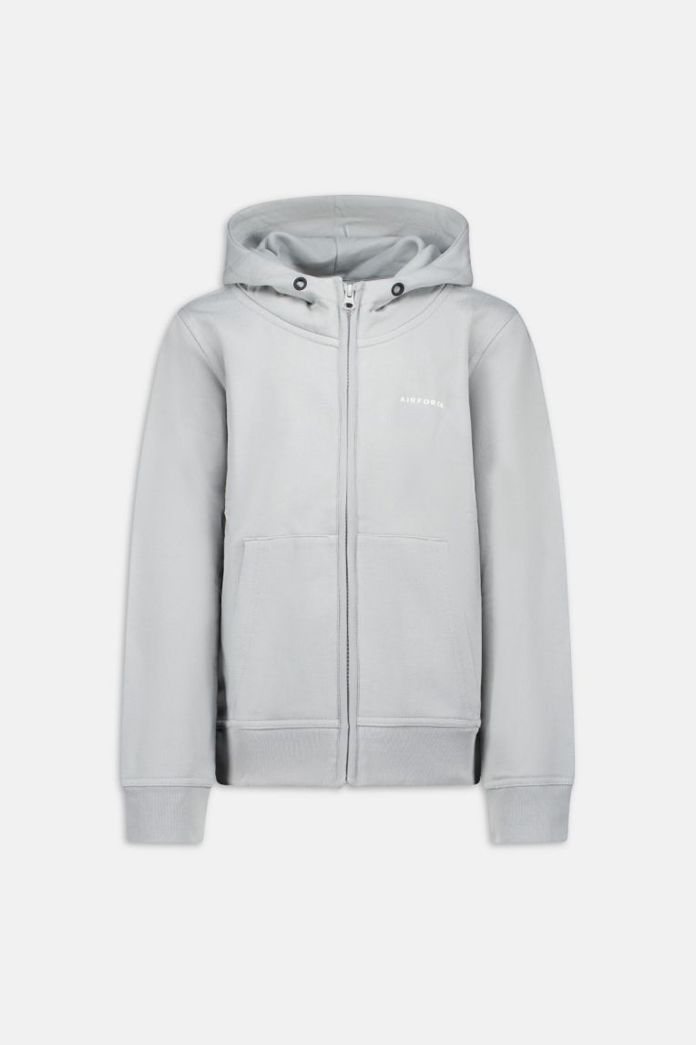 BASIC HOODED ZIP VEST