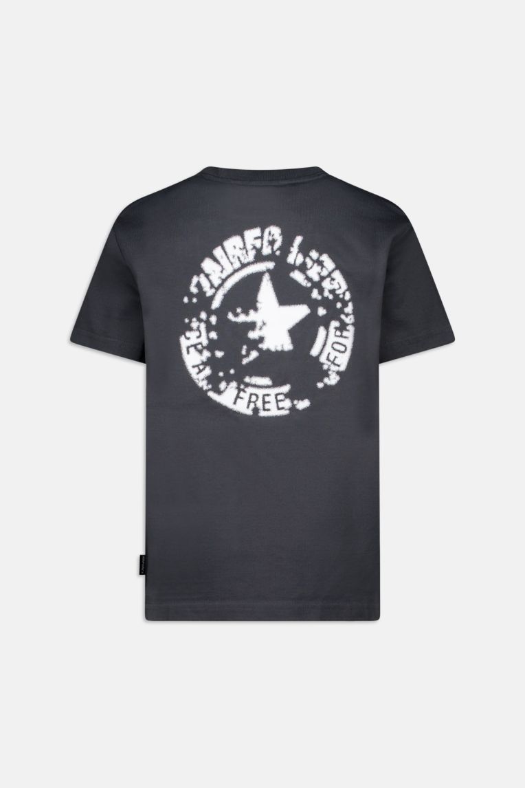 FADED ROUND LOGO T-SHIRT