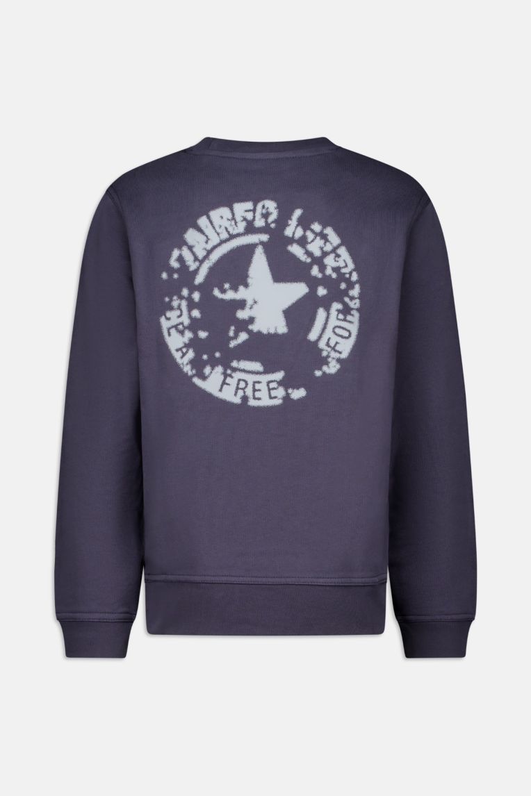 FADED ROUND SWEATER