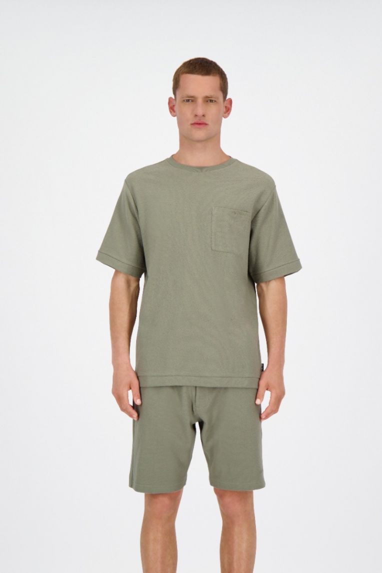 WOVEN T-SHIRT