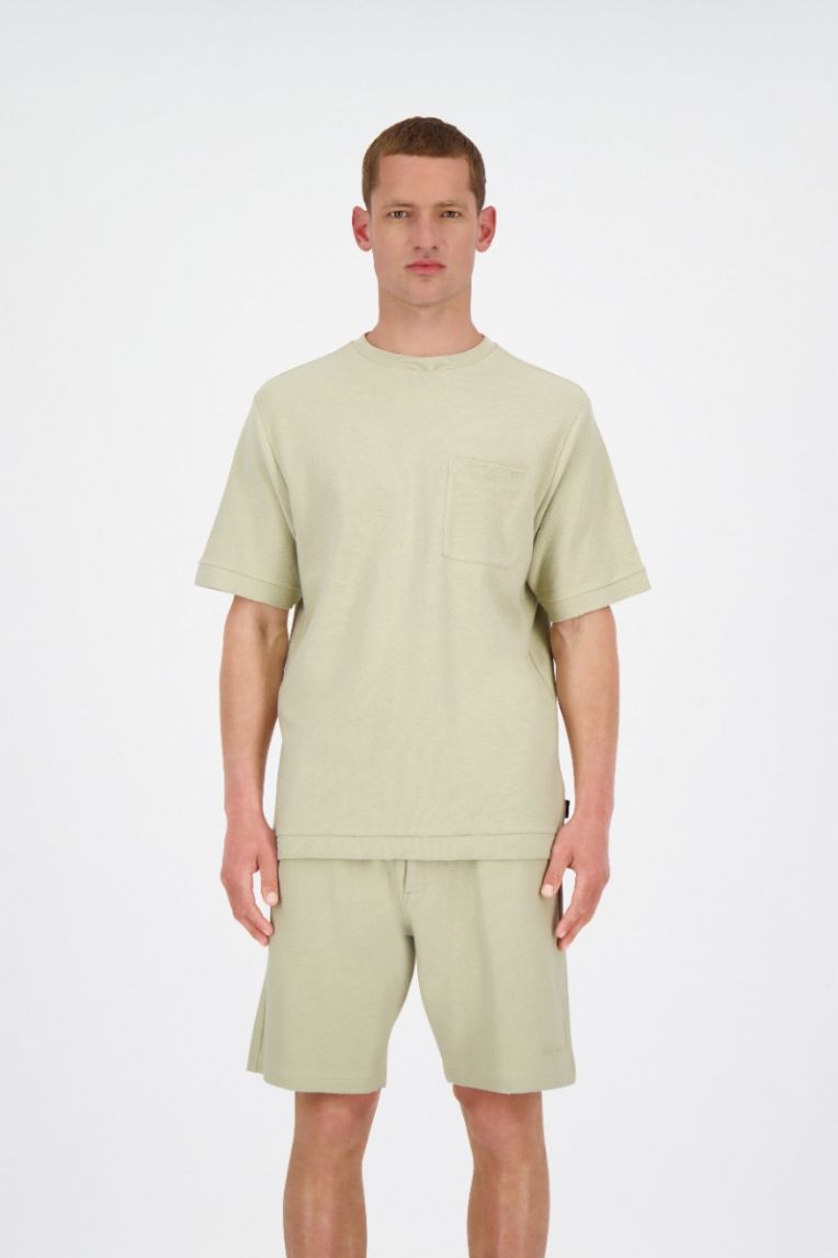 WOVEN T-SHIRT