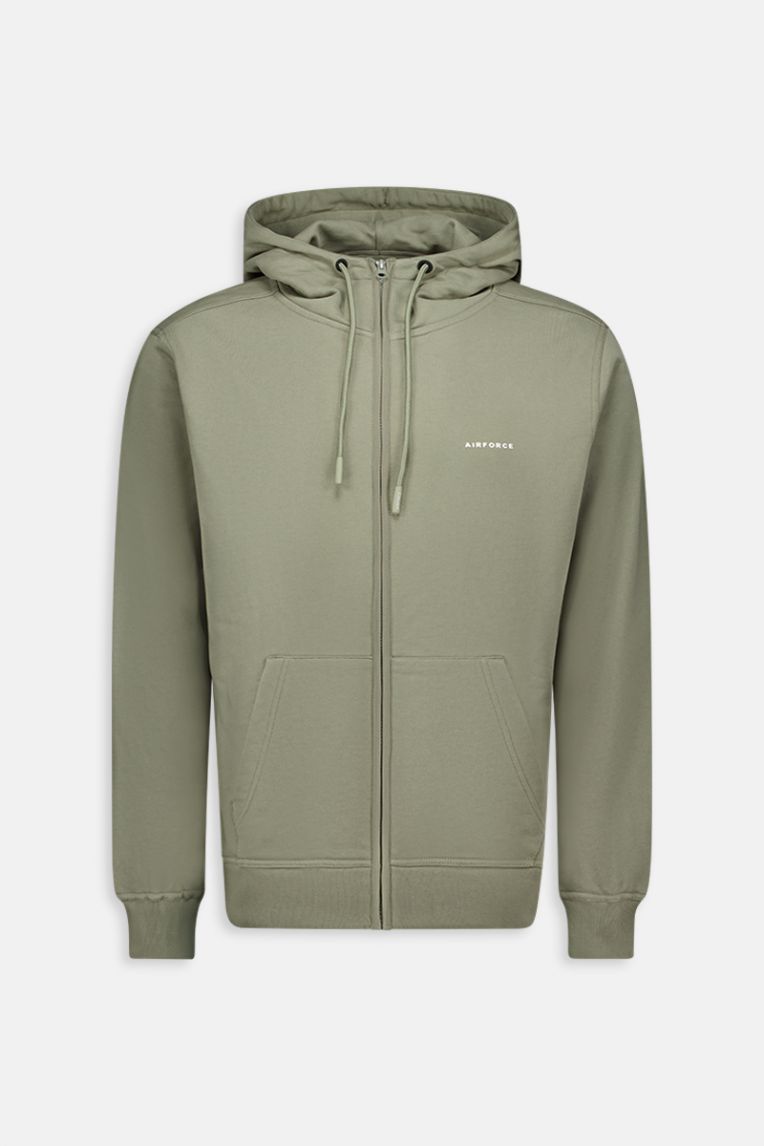 BASIC HOODED ZIP VEST