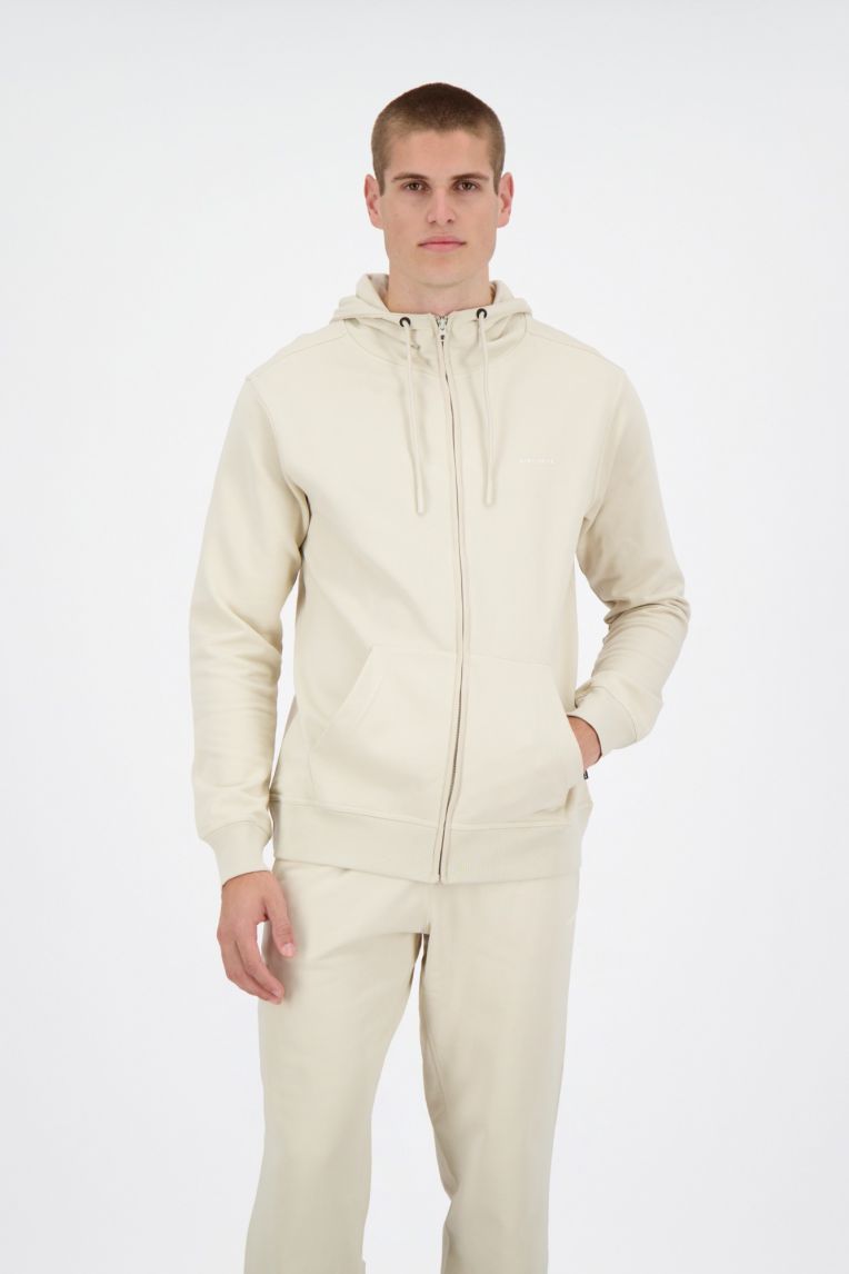 BASIC HOODED ZIP VEST