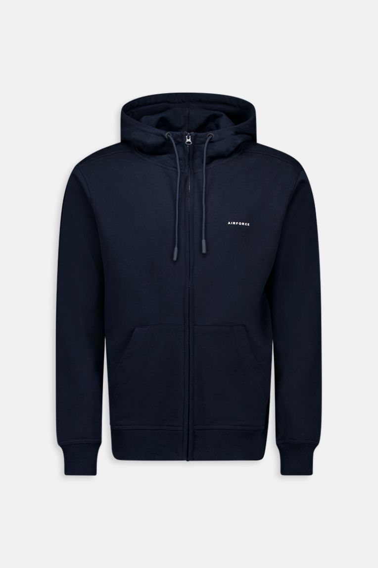 BASIC HOODED ZIP VEST