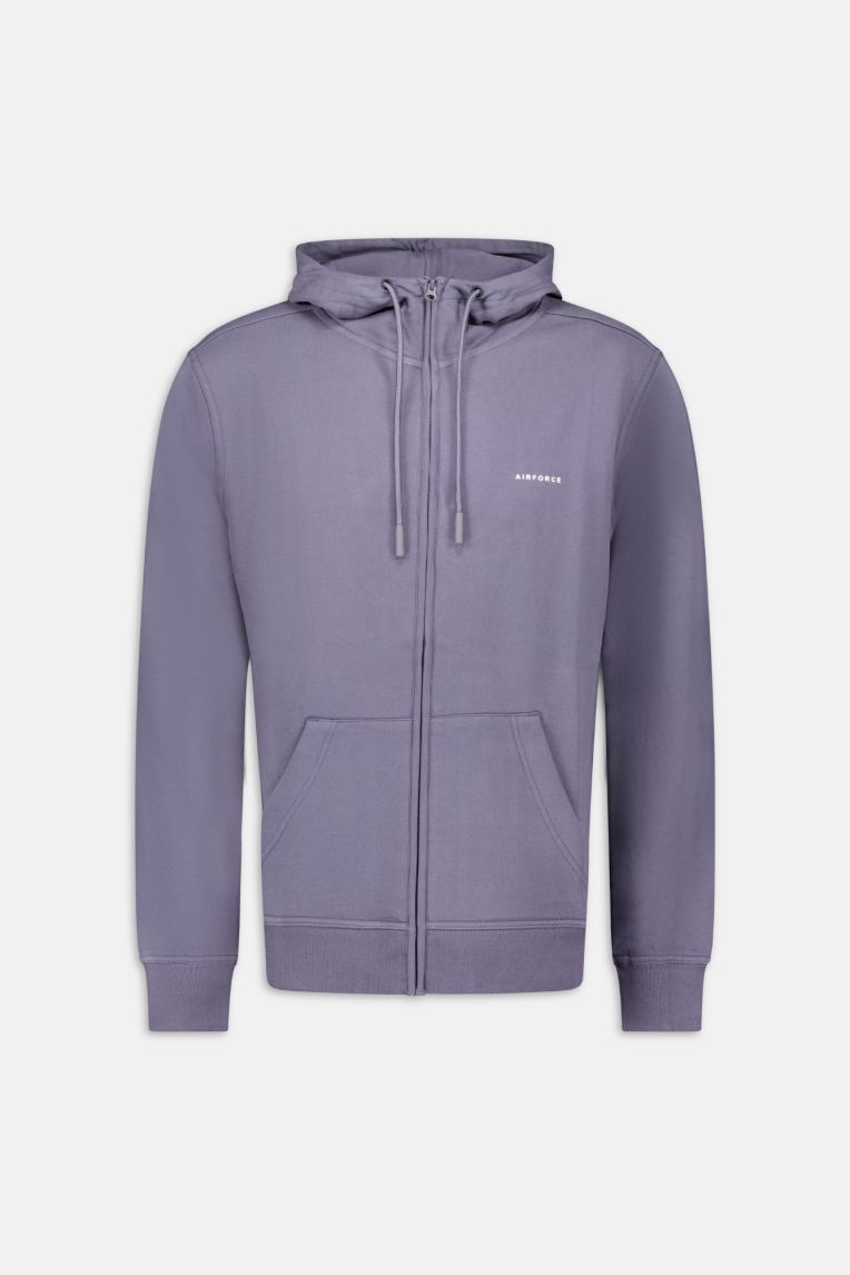 BASIC HOODED ZIP VEST