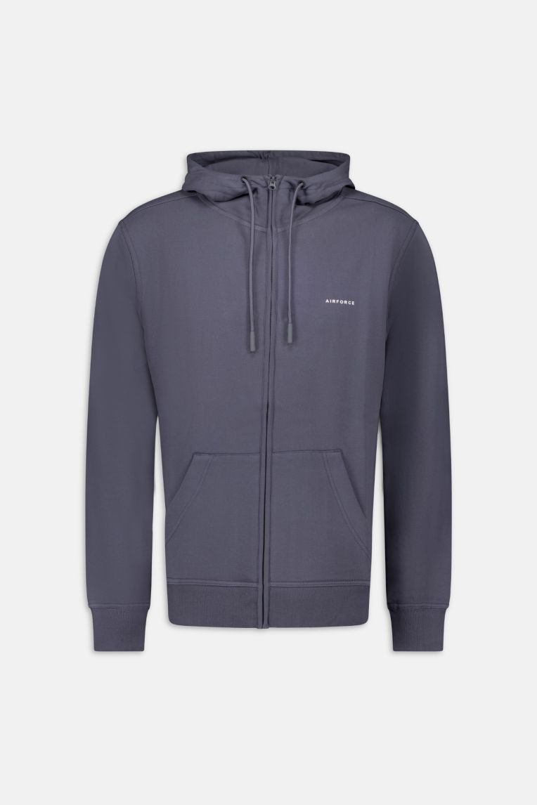 BASIC HOODED ZIP VEST