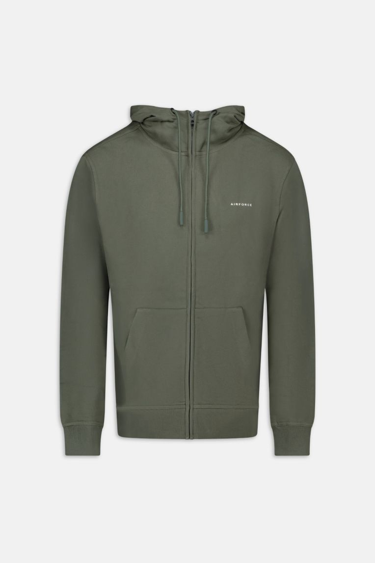 BASIC HOODED ZIP VEST