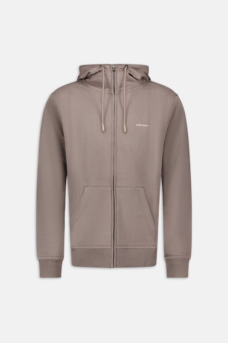 BASIC HOODED ZIP VEST