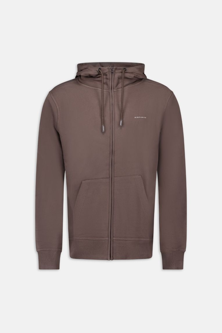 BASIC HOODED ZIP VEST