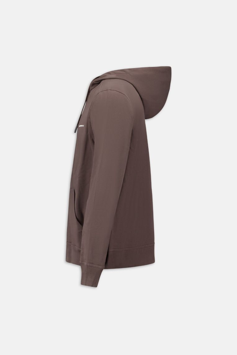 BASIC HOODED ZIP VEST