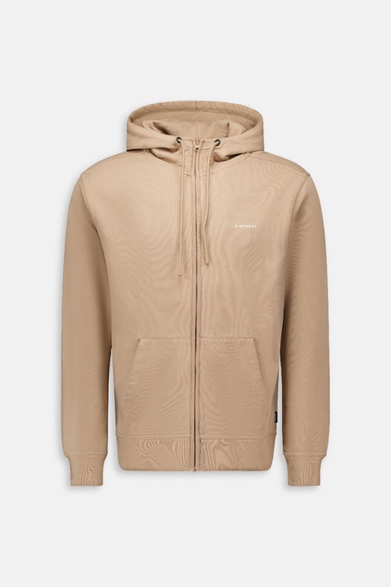 BASIC HOODED ZIP VEST