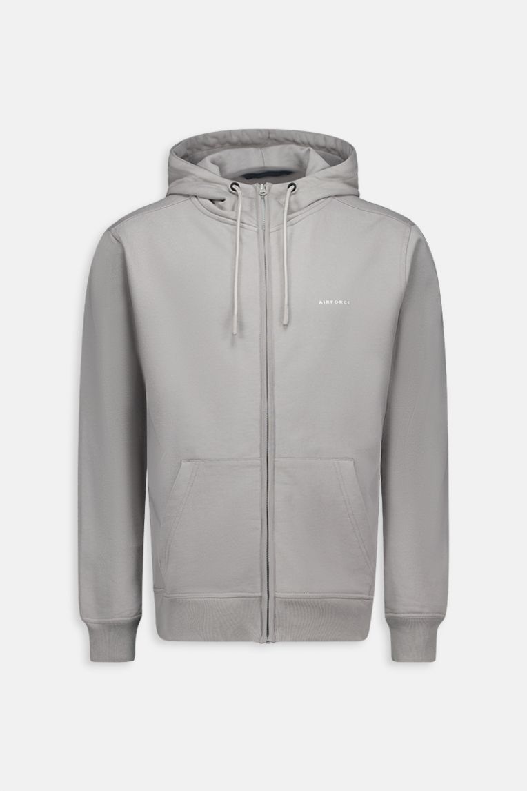 BASIC HOODED ZIP VEST