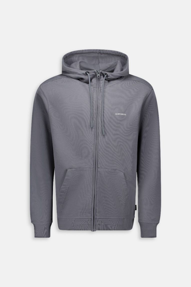 BASIC HOODED ZIP VEST