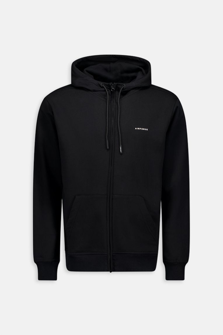 BASIC HOODED ZIP VEST