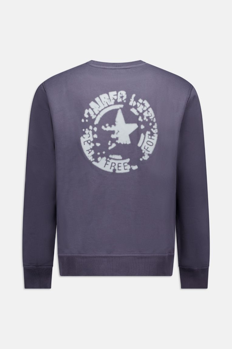 FADED ROUND SWEATER