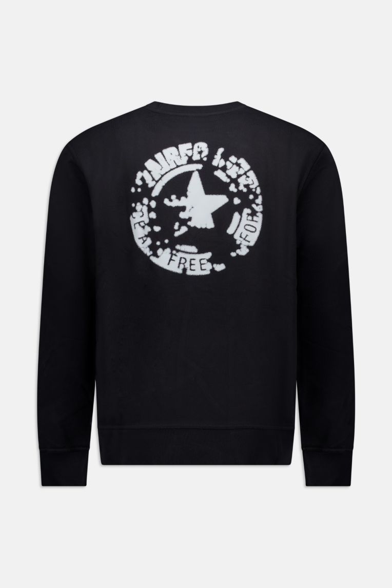 FADED ROUND SWEATER