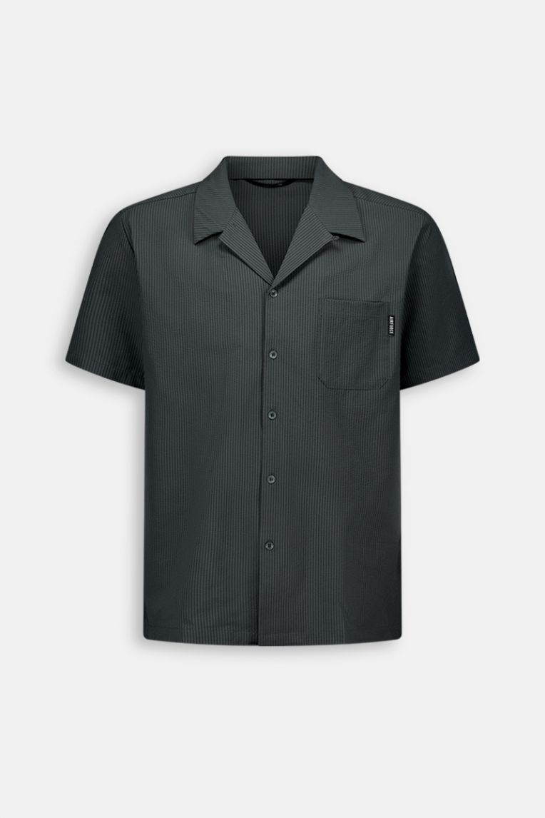 SEERSUCKER POLO SHIRT