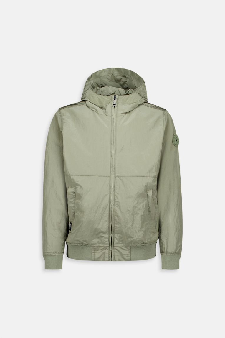 WAXED CRINCLE JACKET