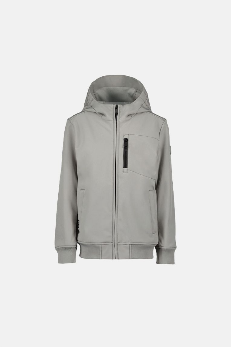 HOODED JACKET SOFTHELL CONTRAST STIT