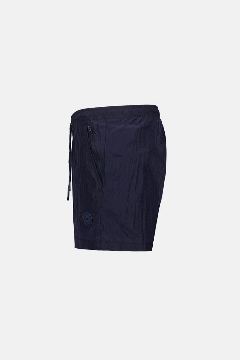 WAXED CRINCLE SWIMSHORT