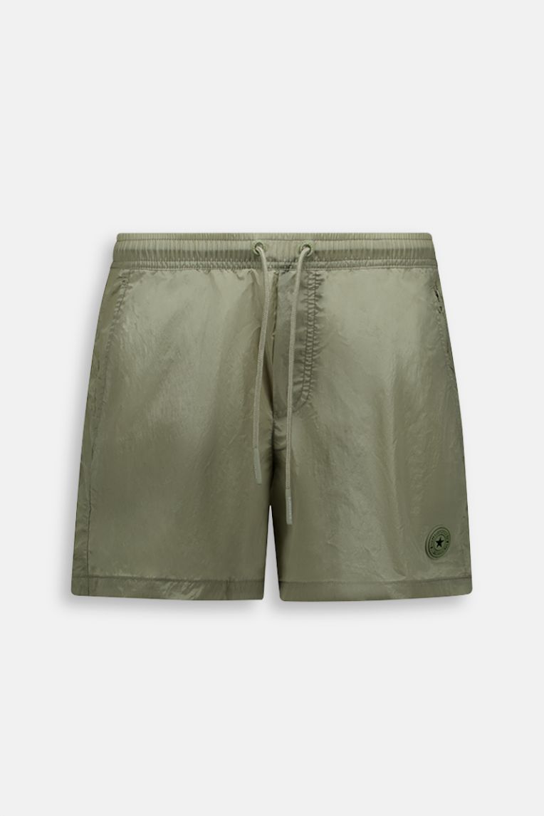 WAXED CRINCLE SWIMSHORT