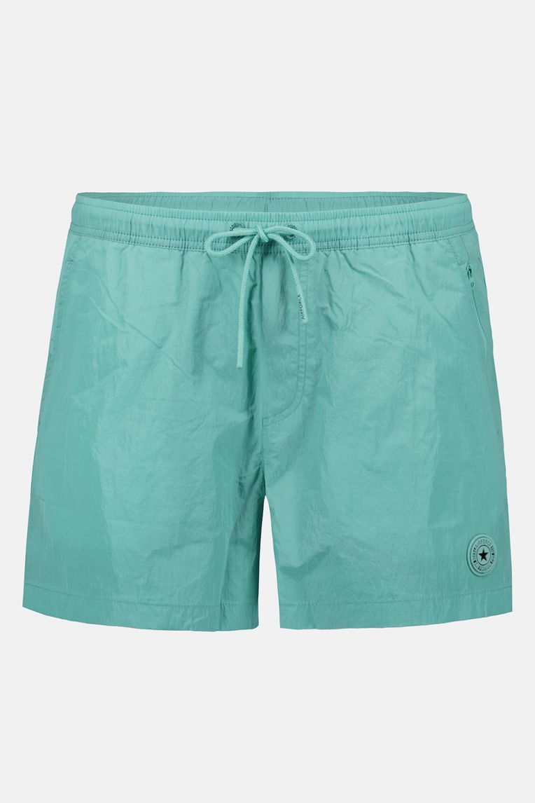 WAXED CRINCLE SWIMSHORT