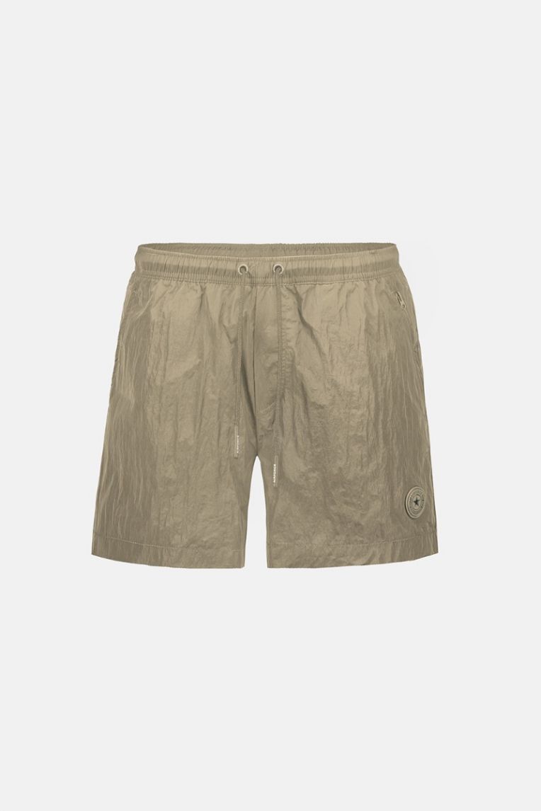 WAXED CRINCLE SWIMSHORT