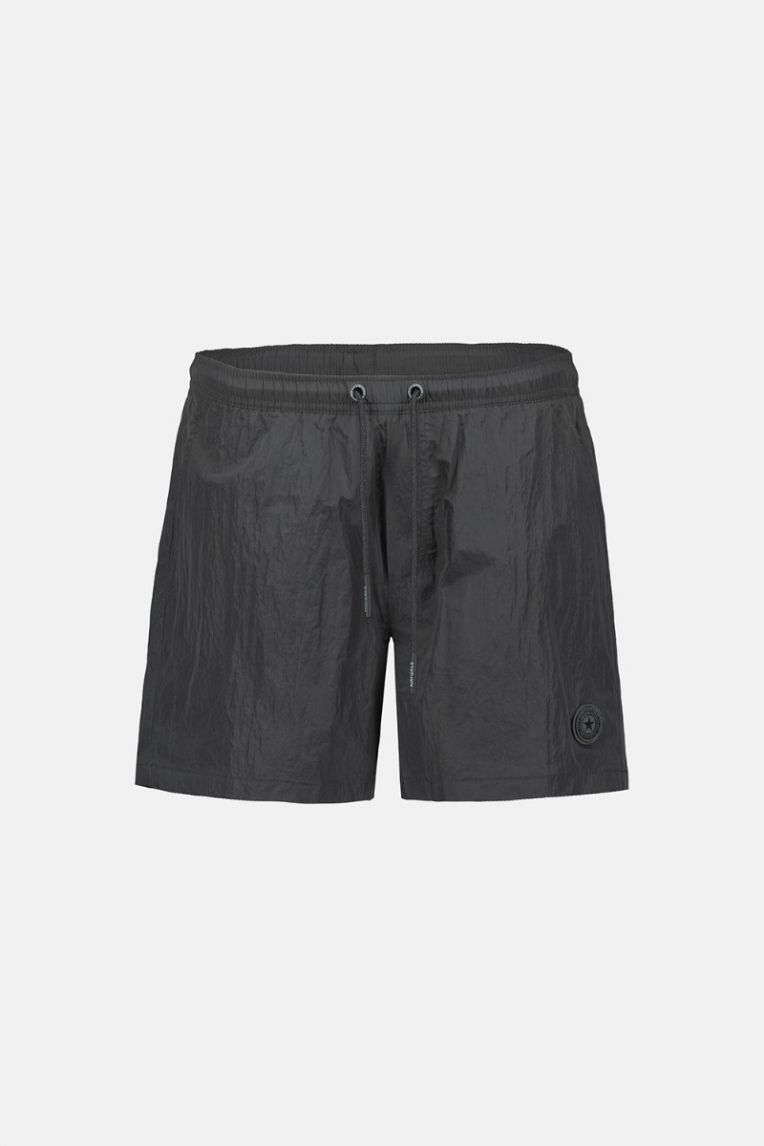 WAXED CRINCLE SWIMSHORT