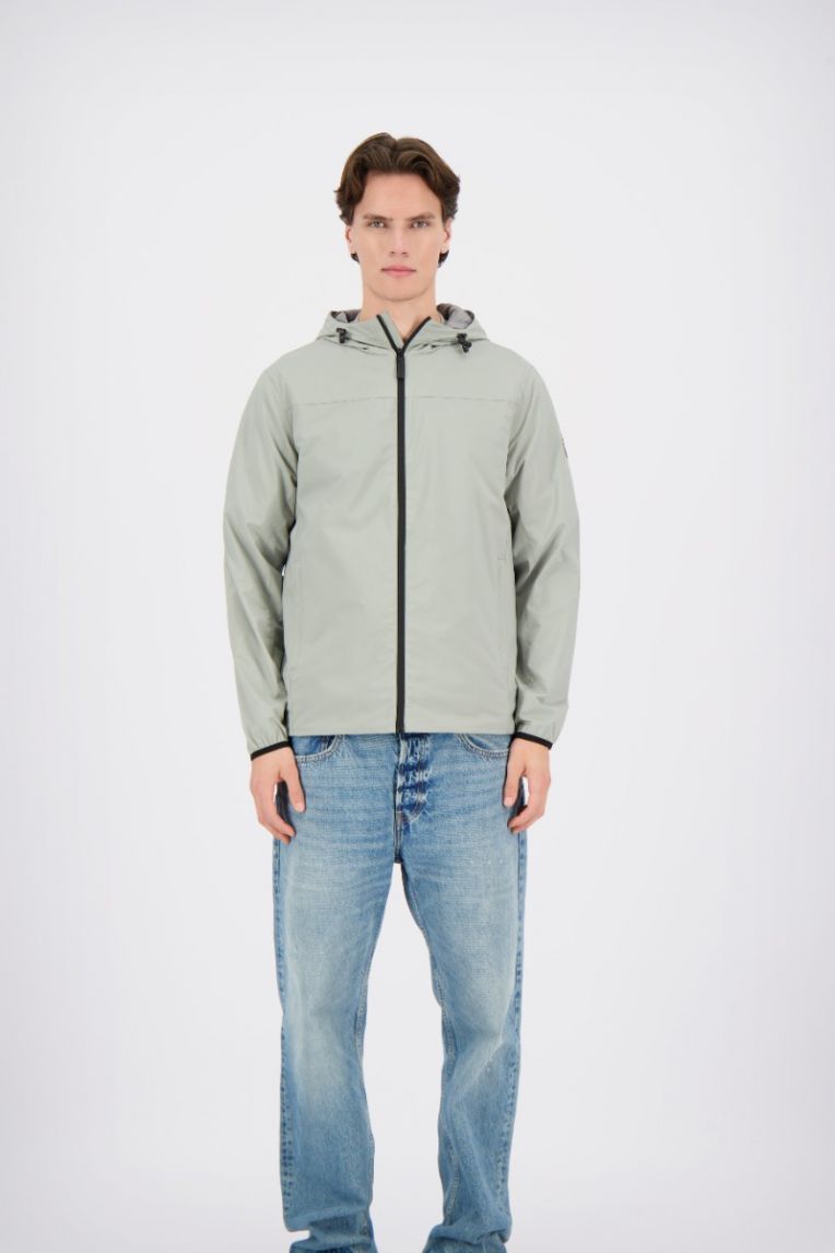 LIGHT WEIGHT HOODED JACKET