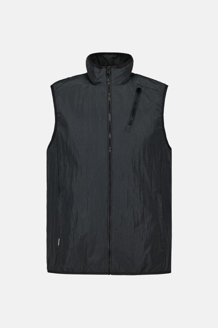 WAXED CRINKLE BODYWARMER