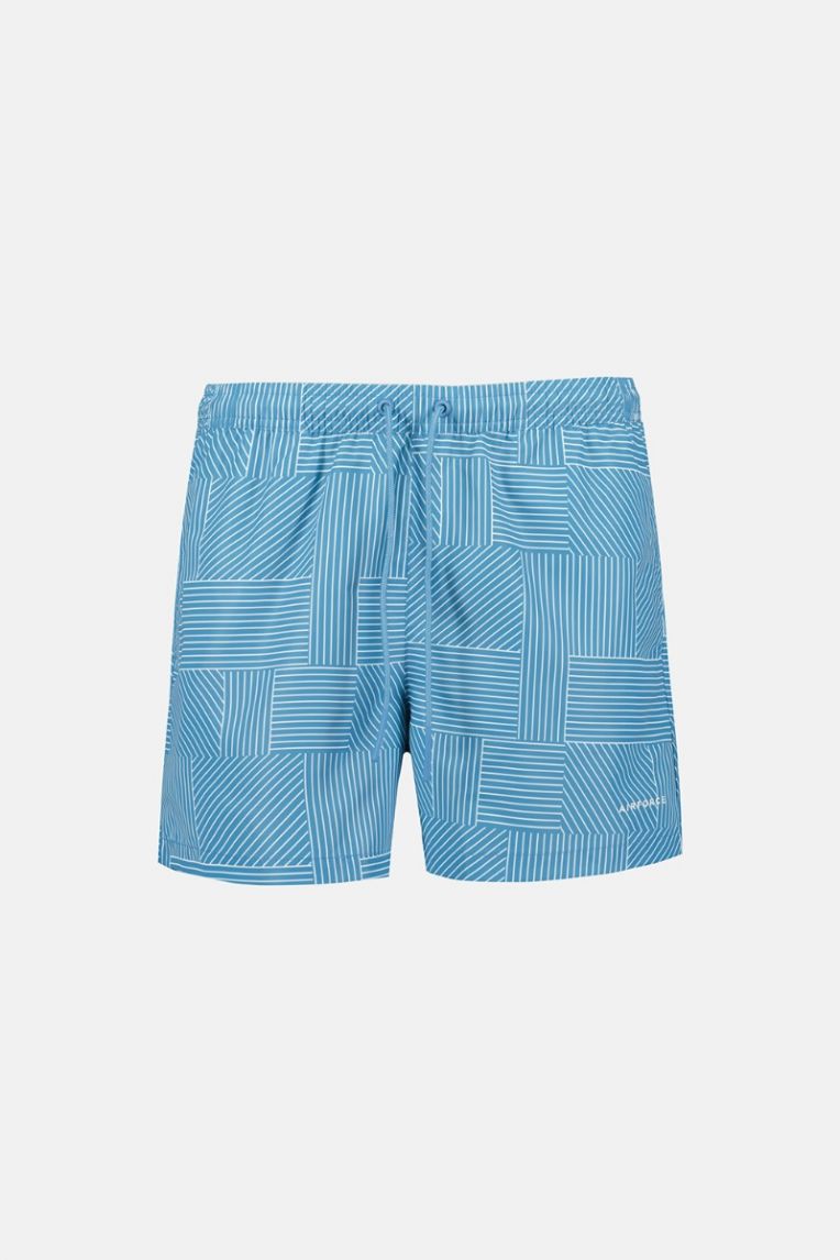 SWIM SHORT PRINT STRIPE