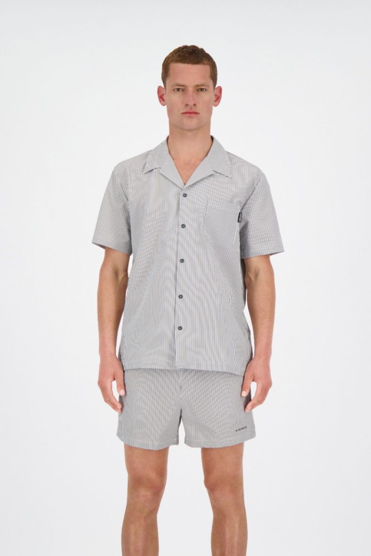 SEERSUCKER POLO SHIRT