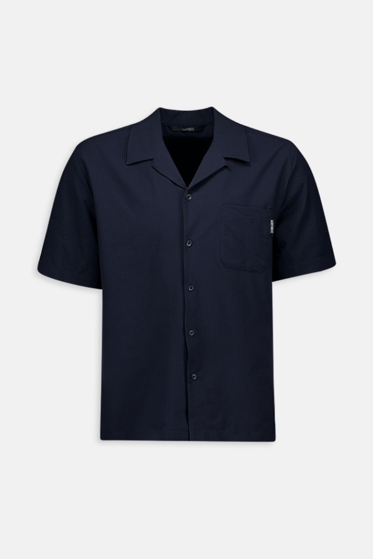SEERSUCKER POLO SHIRT
